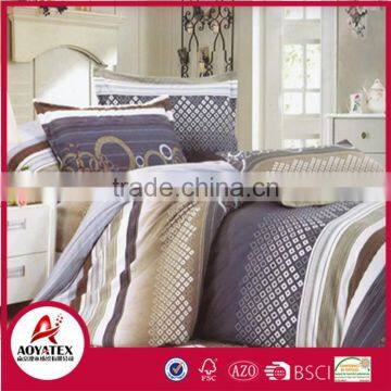 100% Polyester Home Choice Bedding Set,3pc Big Flower Pattern Microfiber Bedding Set photo-3