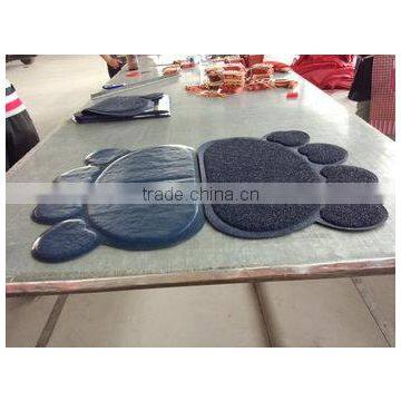 Small Quantity Custom Size Custom Design Cat Litter Mat Different Shapes Kitty Litter Mat PVC Coil Cat Litter Mat photo-3