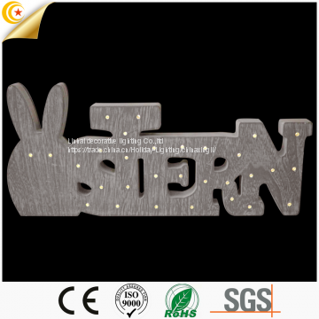 party decorative lighting wooden alphabet letters lighting decoration