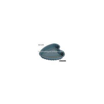Silicone cake pan,silicon heart muffin pan,