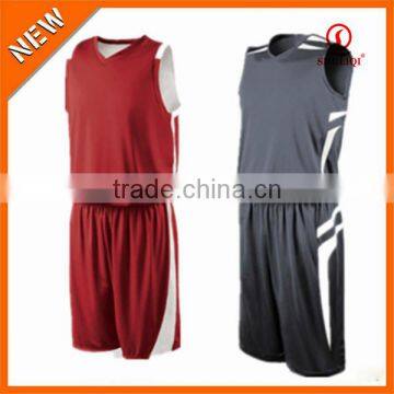 Dry fit and breathable 100% polyester basletball uniforms youth for men comfortable wear