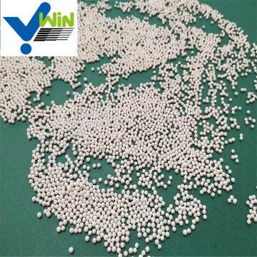 Zirconium silicate beads for grinding with high wear resistant