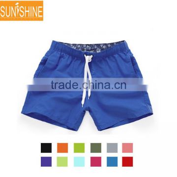 Customized Brand Breathable Waterproof Mens Polyester Board Shorts