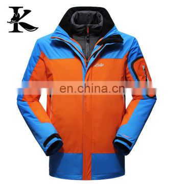 Waterproof and Detachable 3 in 1 High Qualtiy Winter Jacket