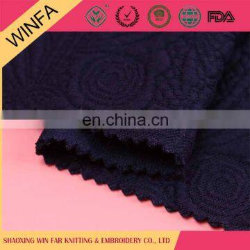 China Textile Factory Price Multi-purpose Dyed Jacquard Jersey Knit Elastic Dress Fabric photo-3