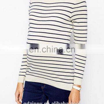 2014 New Fashion Wholesale China Maternity Clothes Striped Maternity Top photo-4
