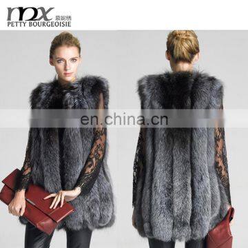 New arrival faux fur coat ladies winter coats fox fur coat parka