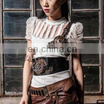 Steampunk Clock Corsage Style Belt photo-6