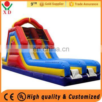 Brother 2017 New Tarpaulin inflatable water slides for rent