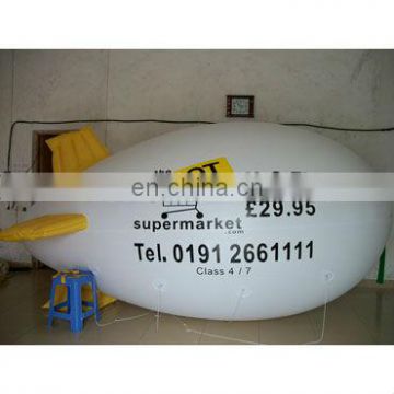 5m inflatable Airship balloon ,helium zeppline