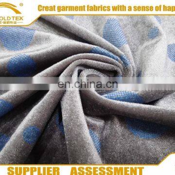 K.S Warp Knitted Velvet Knitting Fabric Shaoxing Textile Supplier 2016