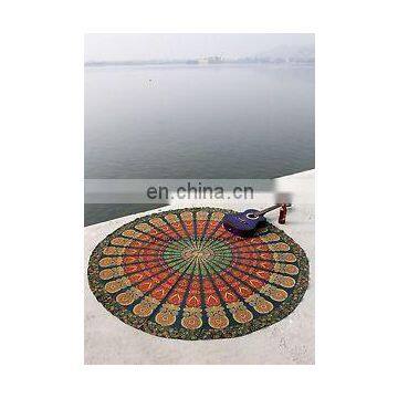 indian Round Mandala Tapestry Indian Wall Hanging Beach Throw Towel Yoga Mat