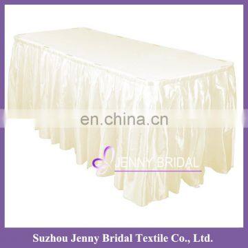 TS010S happy birthday tablecloth cotton tablecloth kinds of table skirting