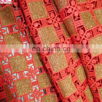 Wholesale guipure lace for wedding\African lady dress lace fabric\Chemical lace