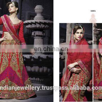 Indian Bridal ghagra choli manufacturer, tradional Wedding Lehanga choli Exporter