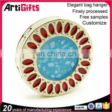 Wholesale Heart Shape Folding Bag Hook for Table Desk Bag Hook photo-5