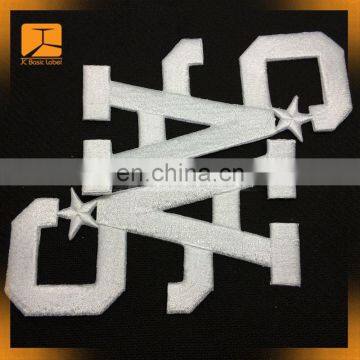 Wholesale Embroidery Fabric 3D Adhesive Sticker Epaulette Patches photo-5