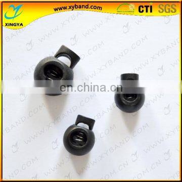 single hole plastic black Garment Stopper