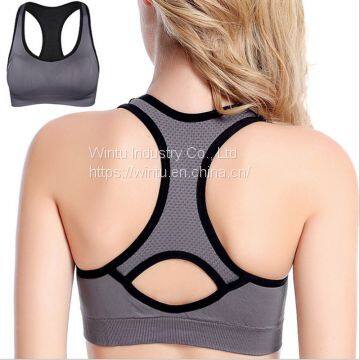 Pink Seamless Padded Push up Sports Bra photo-2