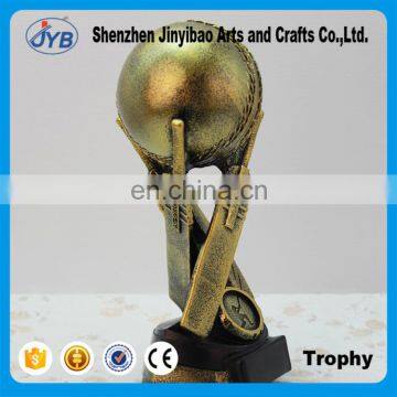 New Creative Design Cheap Price Resin Horsehide Baseball Trophy photo-2