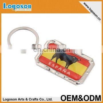 2015 novelty gift souvenir items custom design key ring espana souvenir