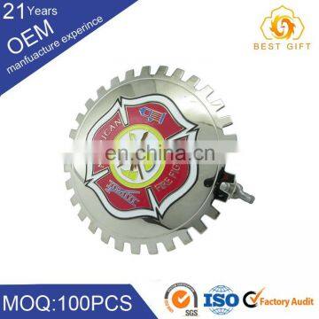 Manufacture OEM ODM Custom Personalized Sheriff Secret Service Badge photo-2