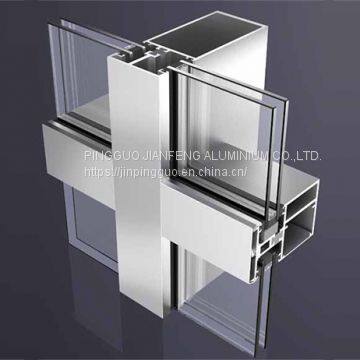 ALUMINUM EXTRUSIONS THERMAL BREAK PROFILES FOR CURTAIN WALL