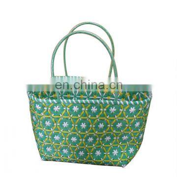 Hot Sales Hand Woven Plastic Shopping Bag