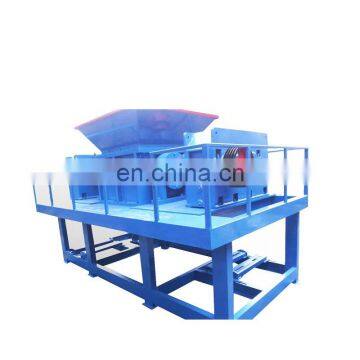 Strong twin shaft waste tire shredding machine