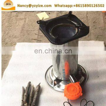 Homeuse Rice Husk Biomass Gasifier Wood Stove Used in Field photo-3