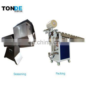 Semi Automatic Potato Chips Machine Fried Potato Crisps Processing Line