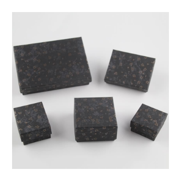 Black may flower pattern box