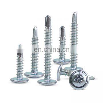 Round Head Self Drill Screw Stainless Steel Fork Tail Screw