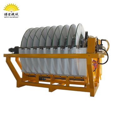 Marble dewatering machine and filter press