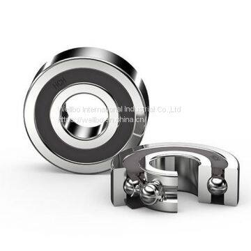 High speed Stainless steel ball bearing 6000 2RS for aluminium saw medical devices cryogenic engineering