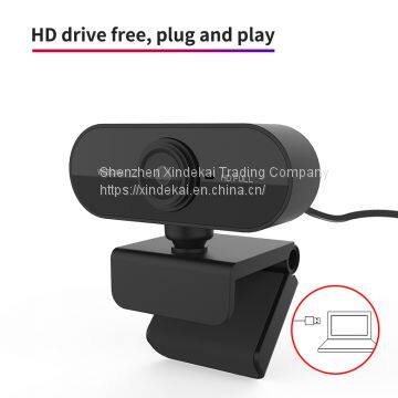 New Anchor Full HD Webcam Live 360 Degrees Rotation Built-in Noise Reduction Microphone USB Computer Camera photo-2