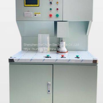 Particle filter efficiency and airflow resistance tester