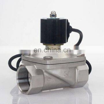 2 way 2S fountain water solenoid valve 1-1/2" 2 inch 220V AC Normally close 2W400-40 2W500-50 stainless large underwater valve