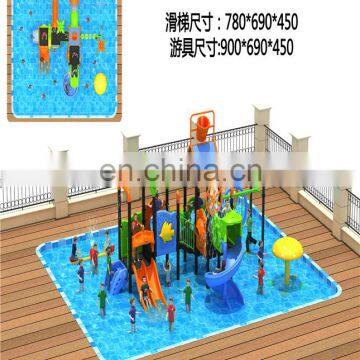 Eu Standard New Design Waterpark Equipment Playground Device Children Plastic Slide For Kindergarten photo-2