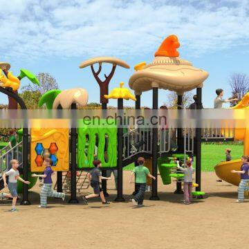 Cheap School Dreamland Plastic Castle Kids Outdoor Playground Device Sets Combined Slide photo-2