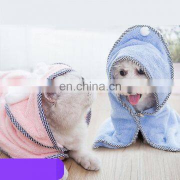 Wholesale Comfortable Cotton Soft Cozy Fashion Towels Pajamas Cat Pet Dog Bathrobe With Dog photo-2
