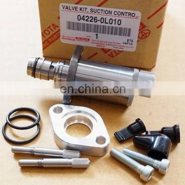 Original Suction Control Valve Kit 04226-0L010 SCV Valve 294200-0040 For Hilux Hiace 2KDFTV