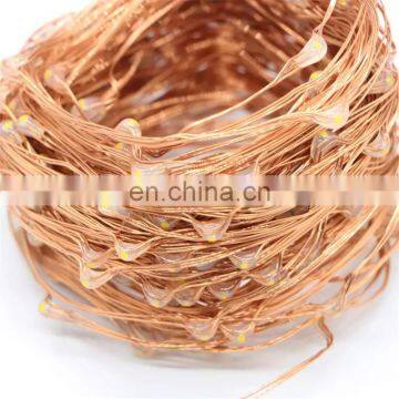 10m LED String Light DC Plug Source Copper Silver Wire Garland Christmas Fairy Lights Decoration photo-5