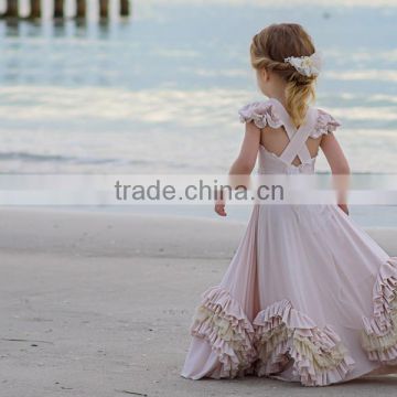 Flower Girls DRESS Light Purple birthday dress, baby dress ruffle girl's dress