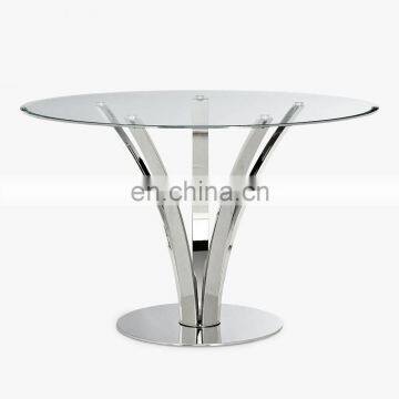 High Quality Round Small Bevelled Glass Coffee Table Top