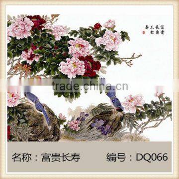 Sela Wei Large Chinese TV Sofa Backdrop Tile 3D Color Carving Art Green Leaves Can Be Customized Tiles photo-4