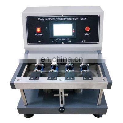 Bally Leather Dynamic Waterproof Testing Machine,Dynamic Waterproof Thin Leather Testing Equipment