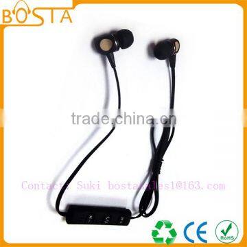 Popular SIG certified V4.1+EDR wireless sports bluetooth earphones for smart phones