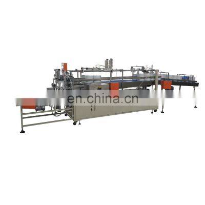 Semi automatic multi rolls paper packing machine