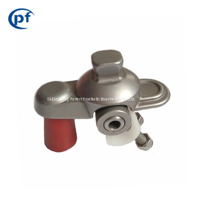 medical prosthetic leg parts, artificial limbs Double Axis Foot Adaptor